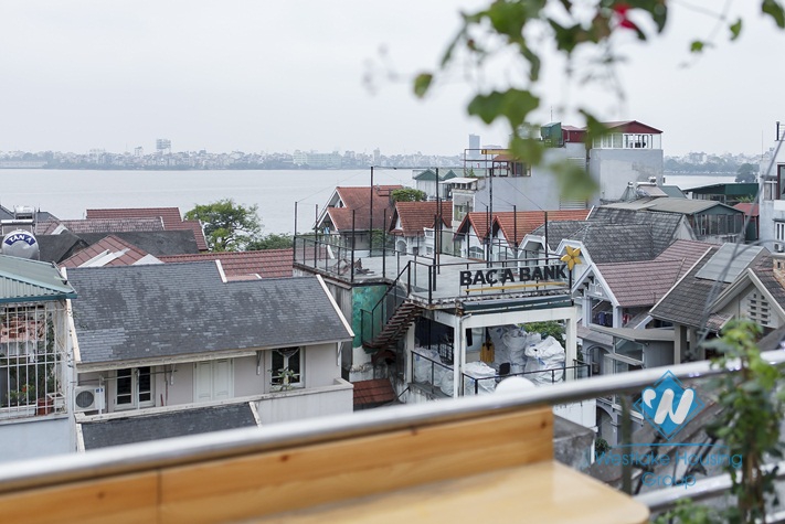 New serviced apartment with 2 big bedrooms for rent on Thuy Khue, Tay Ho